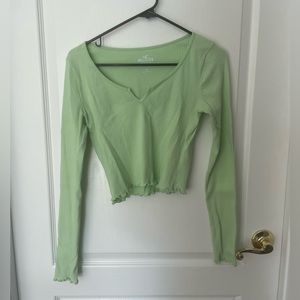 Hollister Ribbed Long Sleve